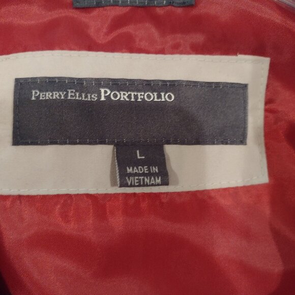 Men's Perry Ellis Portfolio Jacket/Windbreaker - Picture 3 of 3